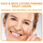 Load image into Gallery viewer, Face &amp; Neck Lifting Firming Night Cream: Firms Face &amp; Neck, Hydrates &amp; Smooths Light Skin. Non-Greasy, Skincare Lovers' Choice
