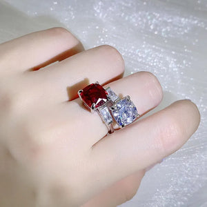 Fire Ruby Red Ring