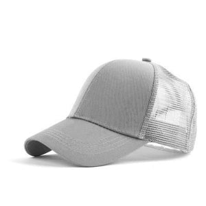 Glitter Ponytail Snapback Hat