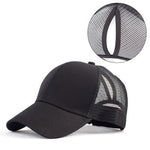 Load image into Gallery viewer, Glitter Ponytail Snapback Hat
