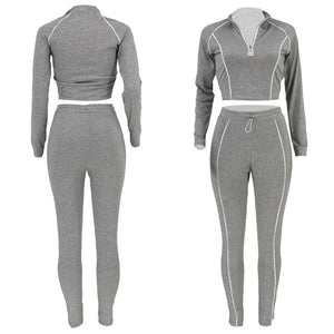 Grey Casual 2 Two Piece Set